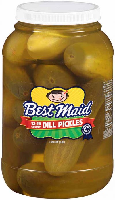 BEST MAID WHOLE DILL PICKLE 1 GALLON