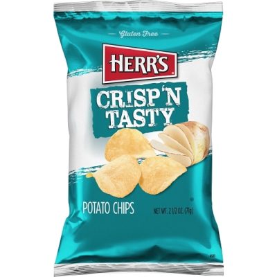 HERRS CRISP N TASTY POTATO CHIP 2.5 OZ